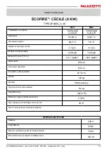 Preview for 13 page of Palazzetti ECOFIRE CECILE Series Manual