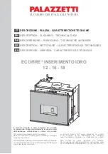 Palazzetti ECOFIRE INSERIMENTO IDRO 12 Description / Cleaning / Technical Data preview