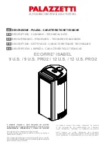 Предварительный просмотр 1 страницы Palazzetti ECOFIRE ISABEL 9 U. S. Description / Cleaning / Technical Data