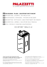 Palazzetti ECOFIRE MALU v2 Technical Data Manual preview