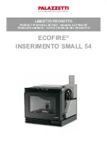 Предварительный просмотр 1 страницы Palazzetti Ecofire Small 54 Product Technical Details