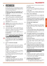 Preview for 73 page of Palazzetti ecomonoblocchi General Information - Warnings - Installation - Maintenance