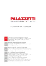 Palazzetti ECOMONOBLOCCO MX Installation And Maintenance Manual preview