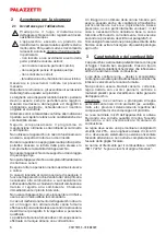 Preview for 6 page of Palazzetti ECOMONOBLOCCO WT L Use And Maintenance Manual