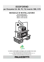 Palazzetti ecopalex 64 Installation Manual preview