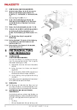 Preview for 36 page of Palazzetti ELSA General Information - Warnings - Installation - Maintenance