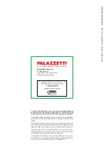 Preview for 64 page of Palazzetti ELSA General Information - Warnings - Installation - Maintenance