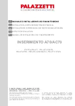 Palazzetti Inserimento A70 Installation, User And Maintenance Manual preview