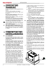 Preview for 52 page of Palazzetti Inserimento A70 Installation, User And Maintenance Manual