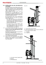 Preview for 54 page of Palazzetti Inserimento A70 Installation, User And Maintenance Manual