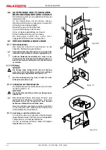 Preview for 62 page of Palazzetti Inserimento A70 Installation, User And Maintenance Manual