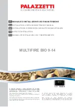 Palazzetti MULTIFIRE BIO 9 Installation, Use And Maintenance Manual preview