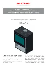 Preview for 1 page of Palazzetti NANCY Product Technical Details