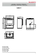 Preview for 7 page of Palazzetti NANCY Product Technical Details