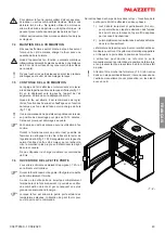 Предварительный просмотр 43 страницы Palazzetti NICOLE TF General Information - Warnings - Installation - Maintenance