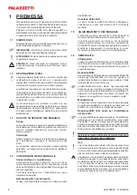 Предварительный просмотр 4 страницы Palazzetti NICOLE V2 General Information - Warnings - Installation - Maintenance