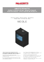 Preview for 1 page of Palazzetti NICOLE Product Technical Details