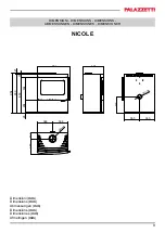 Предварительный просмотр 9 страницы Palazzetti NICOLE Product Technical Details