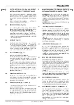 Preview for 15 page of Palazzetti Pablo Instructions For Use And Maintenance Manual