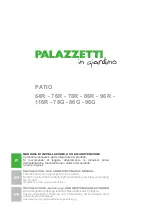 Palazzetti PATIO 64R Instructions For Installation, Use And Maintenance Manual preview