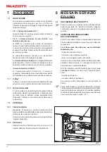 Preview for 14 page of Palazzetti Sphera idro Installation - Use - Maintenance