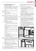 Preview for 15 page of Palazzetti Sphera idro Installation - Use - Maintenance