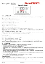 Palazzetti TC 120 User Manual preview