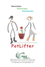 PALE PotLifter Instructions Manual предпросмотр