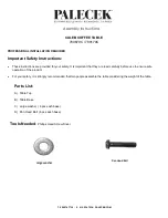 Preview for 1 page of PALECEK CALEB 780679C Assembly Instructions