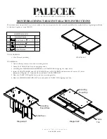 Preview for 1 page of PALECEK MONTERRA 7840-03 Installation Instructions