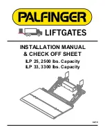 Preview for 1 page of Palfinger ILP 25 Installation Manual