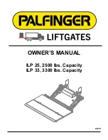 Palfinger ILP 25 Owner'S Manual preview