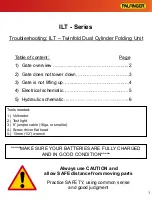 Palfinger ILT Series Troubleshooting Manual preview