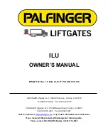 Preview for 1 page of Palfinger ILU Under Slider 40 Owner'S Manual