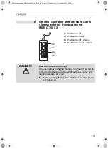 Предварительный просмотр 113 страницы Palfinger MBB C 1000 S Operating Instructions Manual