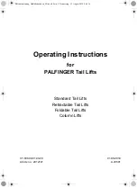 Preview for 2 page of Palfinger MBB C 500 VAN Operating Instructions Manual