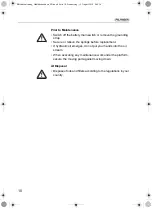 Preview for 10 page of Palfinger MBB C 500 VAN Operating Instructions Manual