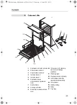 Preview for 23 page of Palfinger MBB C 500 VAN Operating Instructions Manual