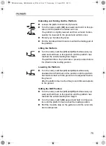 Preview for 75 page of Palfinger MBB C 500 VAN Operating Instructions Manual