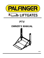 Palfinger PTV 35 Owner'S Manual preview