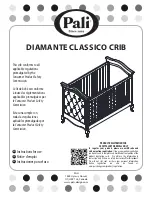 Предварительный просмотр 1 страницы PALI DIAMANTE CLASSICO Instructions For Use Manual