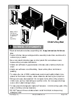 Preview for 5 page of PALI Emilia Forever Crib Assembly Instructions Manual