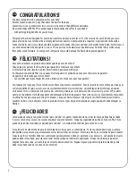 Preview for 2 page of PALI Galley Rail Instructions For Use Manual