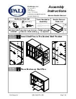 PALI NOVARA Assembly Instructions предпросмотр