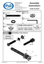 Preview for 1 page of PALI Onda Armoire Assembly Instructions