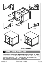 Preview for 2 page of PALI Onda Nightstand Assembly Instructions