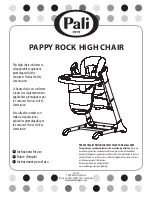 PALI PAPPY ROCK Instructions For Use Manual предпросмотр