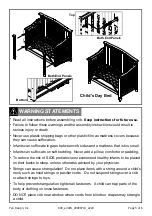 Preview for 5 page of PALI Wendy Forever Crib Assembly Instruction Manual