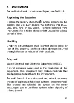 Предварительный просмотр 20 страницы palintest Ammonia Duo User Manual