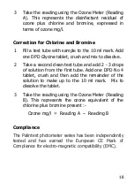 Preview for 18 page of palintest Compact Ozone Meter Instructions Manual